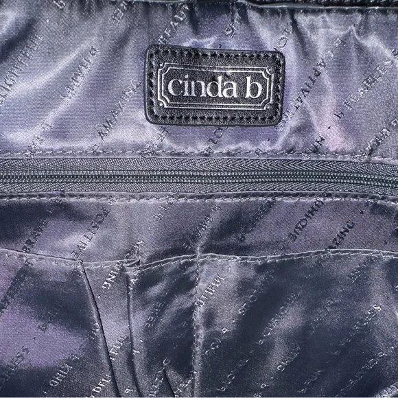 Cinda B Python Tote Bag - Picture 3 of 4